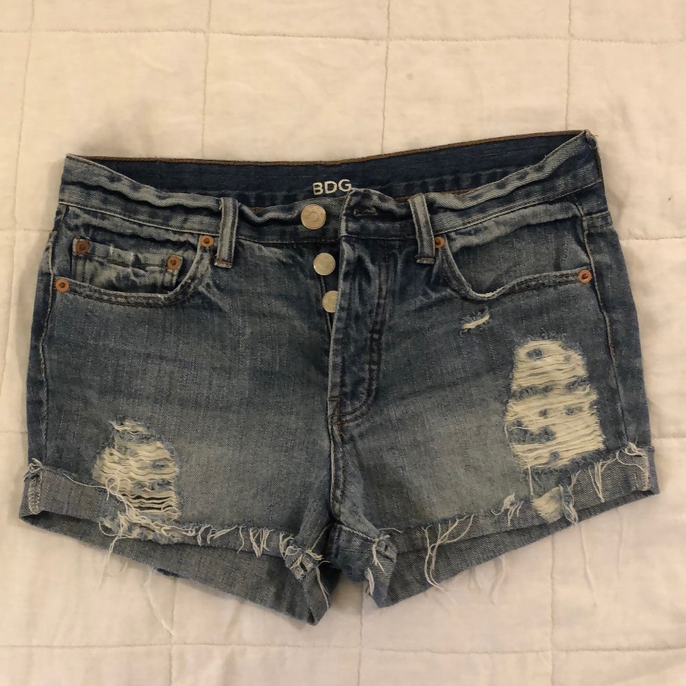 Distressed, BDG, Tomgirl shorts
